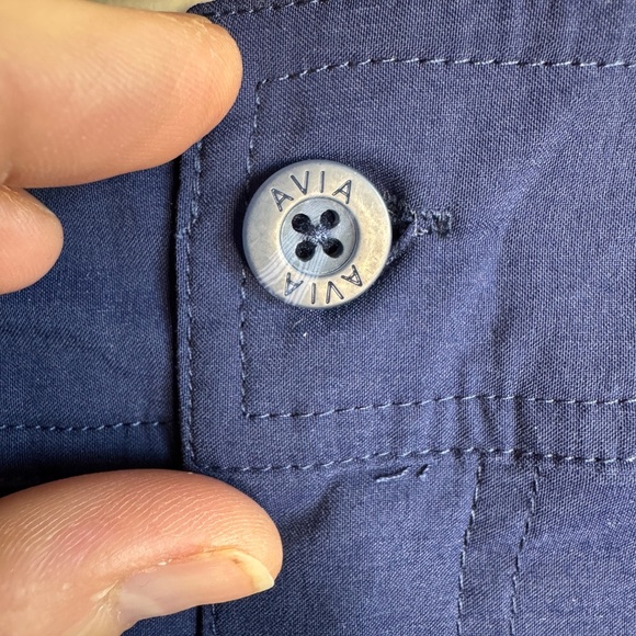 AVIA‎ Women's Large Athletic Performance Golf Skort Navy Tennis Sporty Pockets - Picture 2 of 13